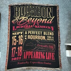 Bourbon & Beyond Tapestry Blanket, Louisville music fest, 2022